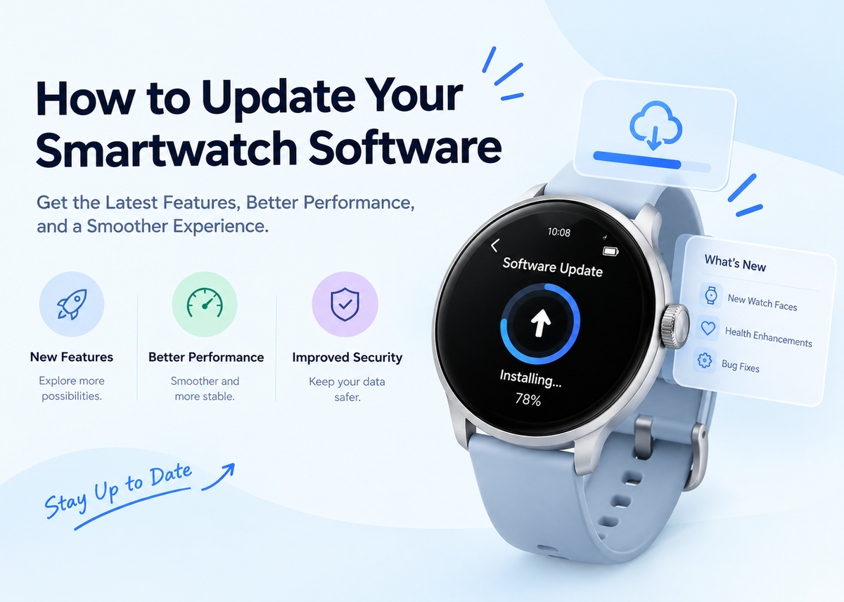 How to Update a Smartwatch: Software Updates, Benefits & Common Issues